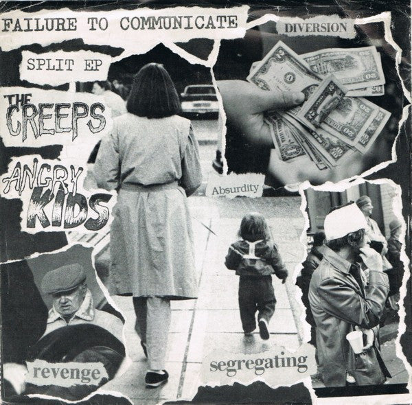 Angry Kids / The Creeps (6) : Failure To Communicate (7", EP)