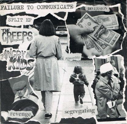 Angry Kids / The Creeps (6) : Failure To Communicate (7", EP)