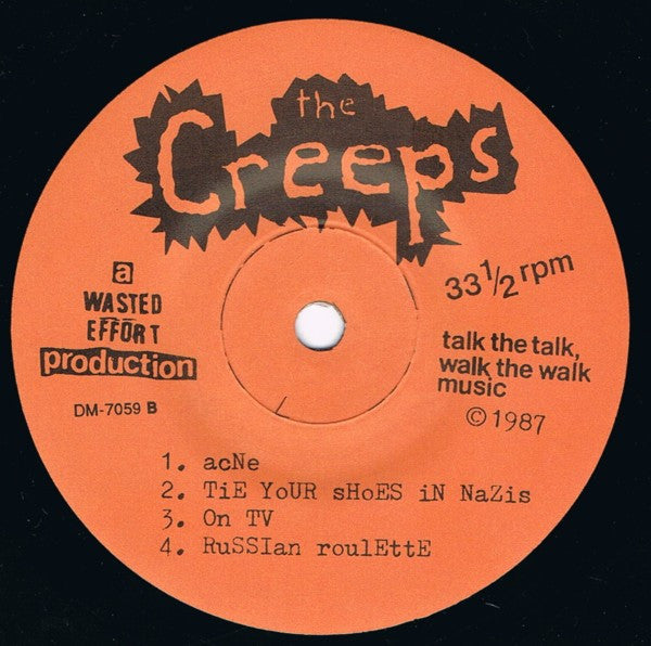 Angry Kids / The Creeps (6) : Failure To Communicate (7", EP)