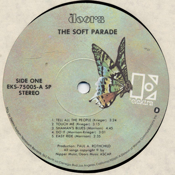 The Doors : The Soft Parade (LP, Album, RE, SRC)