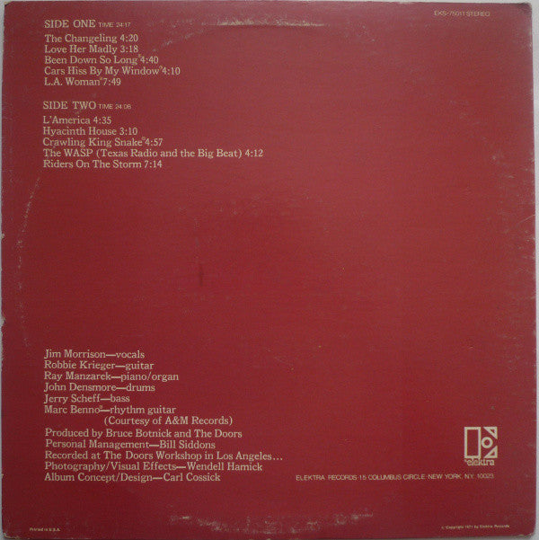 Doors* : L.A. Woman (LP, Album, RE, Spe)