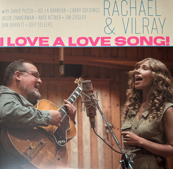 Rachael & Vilray : I Love A Love Song! (LP, Album, Sky)