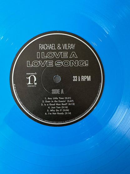 Rachael & Vilray : I Love A Love Song! (LP, Album, Sky)