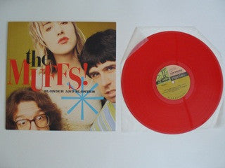 The Muffs : Blonder And Blonder (LP, Album, Red)