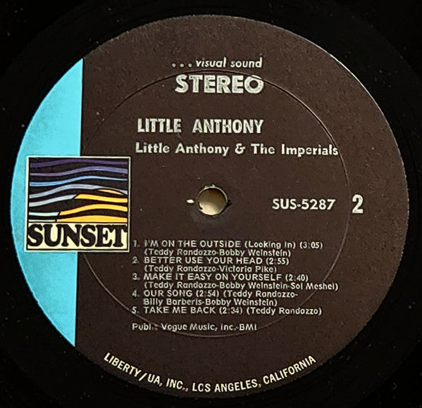Little Anthony And The Imperials* : Little Anthony And The Imperials (LP, Comp)