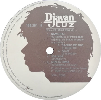 Djavan : Luz (LP, Album)