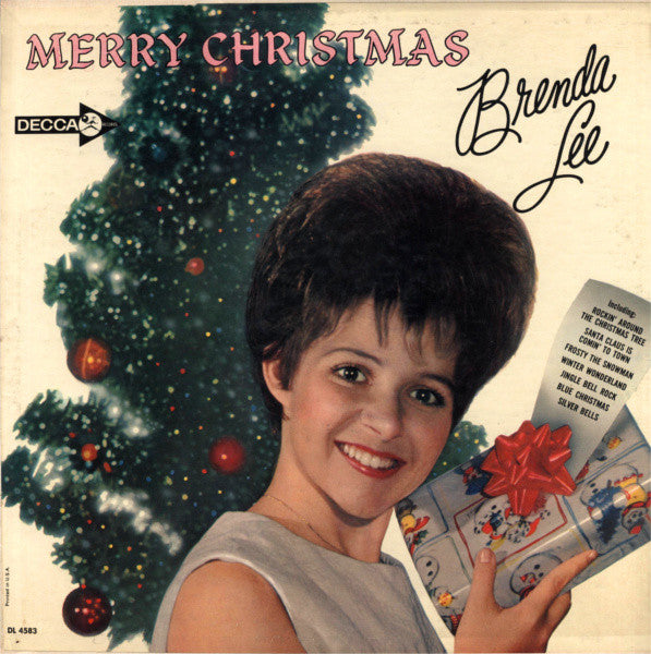 Brenda Lee : Merry Christmas From Brenda Lee (LP, Album, Mono, Pin)