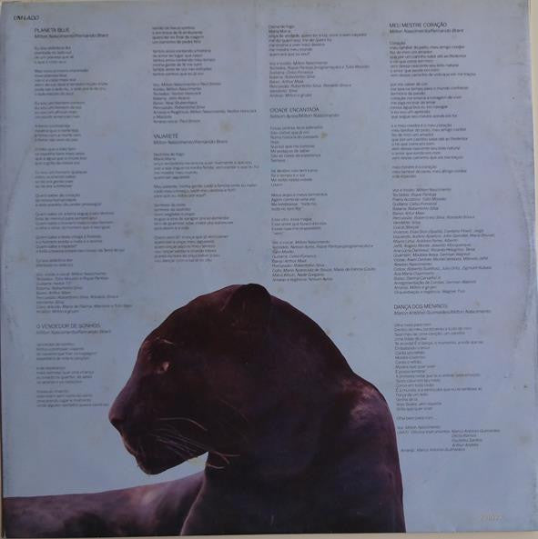 Milton Nascimento : Yauaretê (LP, Album, Gat)