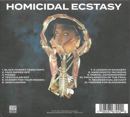Sanguisugabogg : Homicidal Ecstasy (CD, Album, Dig)