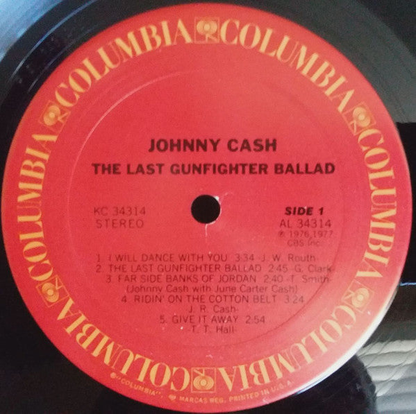Johnny Cash : The Last Gunfighter Ballad (LP, Album, Ter)