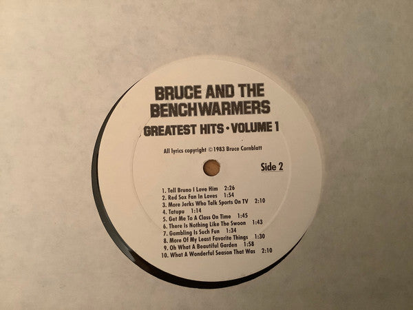 Bruce And The Benchwarmers : Bruce And The Benchwarmers Greatest Hits Volume 1 (LP, Album)