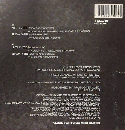 Love & Sex : Oh Yes (I Like It) (12")