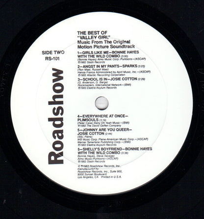 Various : The Best Of Valley Girl (Music From The Original Motion Picture Soundtrack) (LP, MiniAlbum, Comp)