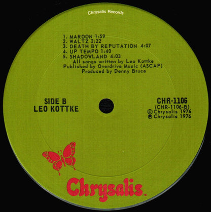 Leo Kottke : Leo Kottke (LP, Album, San)