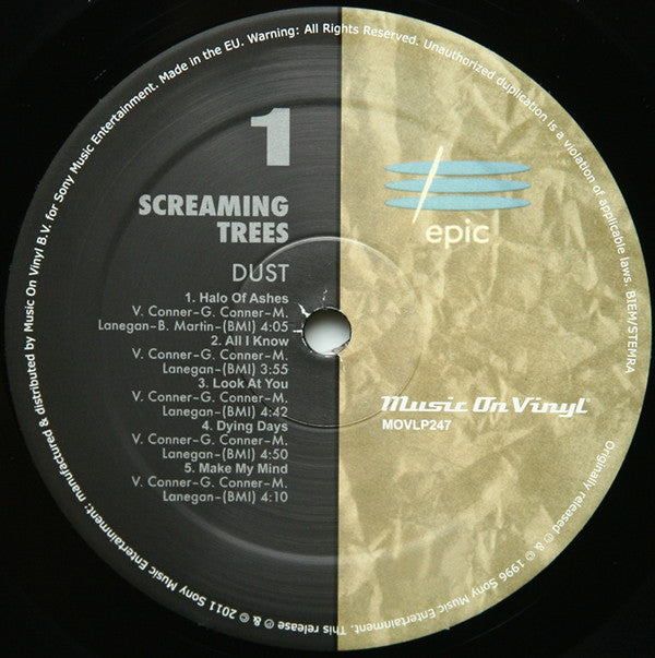 Screaming Trees : Dust (LP, Album, RE, 180)