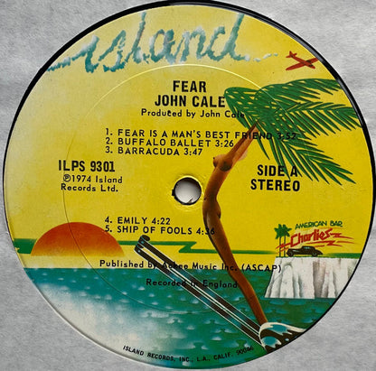 John Cale : Fear (LP, Album, San)