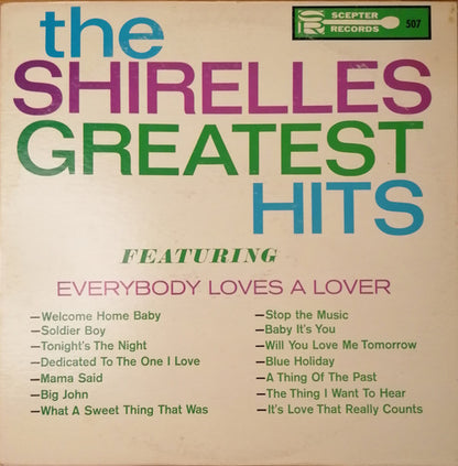 The Shirelles : The Shirelles' Greatest Hits (LP, Comp, Mono)