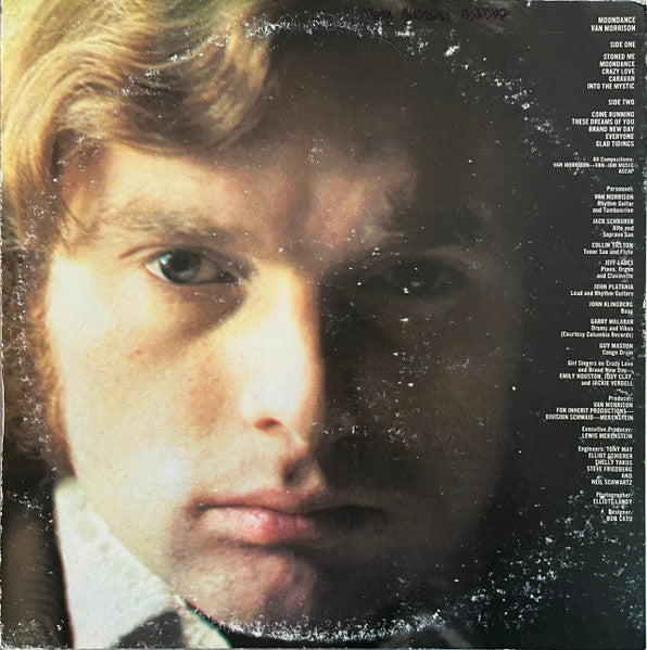Van Morrison : Moondance (LP, Album, RE, Gat)