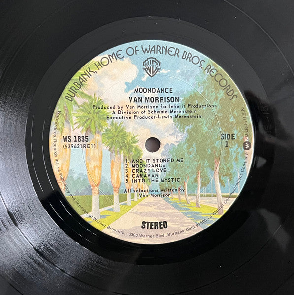 Van Morrison : Moondance (LP, Album, RE, Gat)