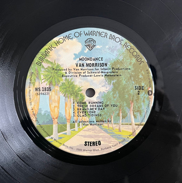 Van Morrison : Moondance (LP, Album, RE, Gat)