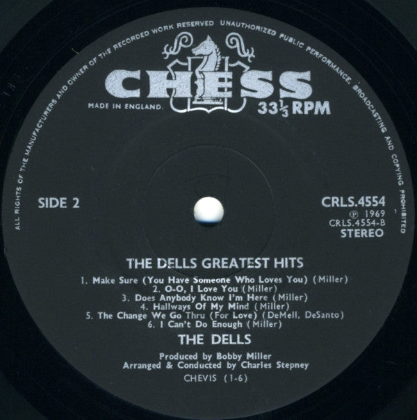 The Dells : The Dells Greatest Hits (LP, Comp)