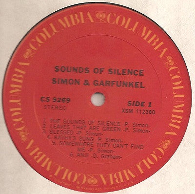 Simon & Garfunkel : Sounds Of Silence (LP, Album, RE)