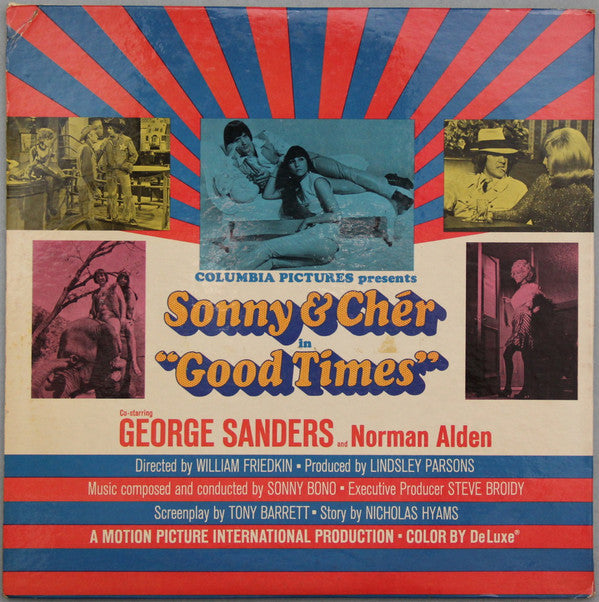 Sonny & Cher : Good Times (Original Film Soundtrack) (LP, Album, Mono)