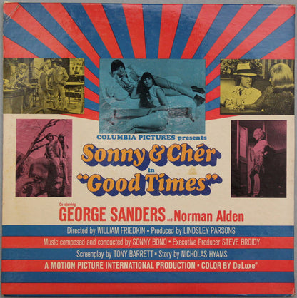 Sonny & Cher : Good Times (Original Film Soundtrack) (LP, Album, Mono)