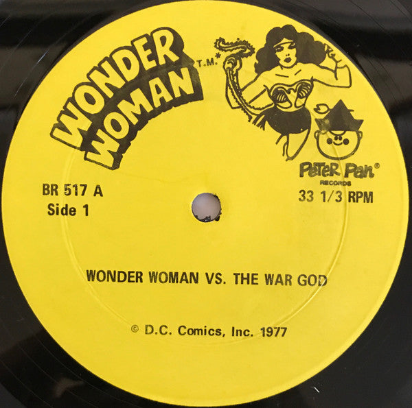 Unknown Artist : Wonder Woman (See And Hear Two Exciting Stories) (LP)