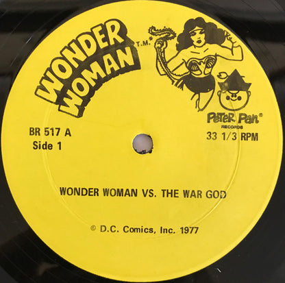 Unknown Artist : Wonder Woman (See And Hear Two Exciting Stories) (LP)