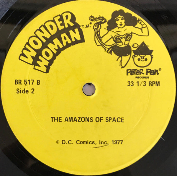 Unknown Artist : Wonder Woman (See And Hear Two Exciting Stories) (LP)