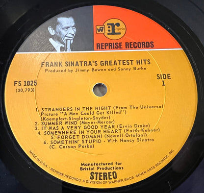 Frank Sinatra : Frank Sinatra's Greatest Hits (LP, Comp, San)