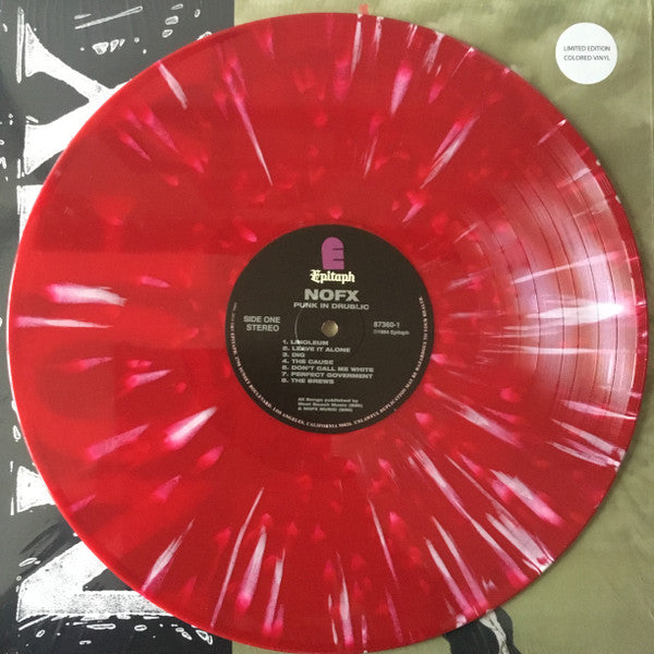 NOFX : Punk In Drublic (LP, Album, Ltd, RE, Red)