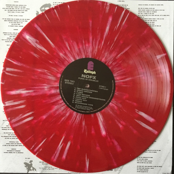 NOFX : Punk In Drublic (LP, Album, Ltd, RE, Red)