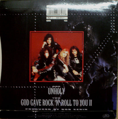 Kiss : Unholy (7", Single)