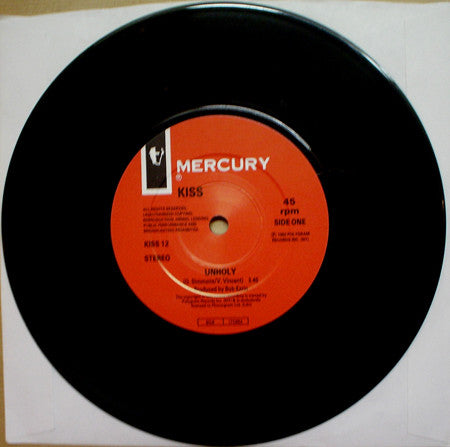 Kiss : Unholy (7", Single)