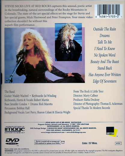 Stevie Nicks : Live At Red Rocks (DVD-V, NTSC, Sna)