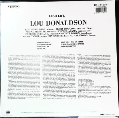 Lou Donaldson : Lush Life (LP, Album, RE, DMM)