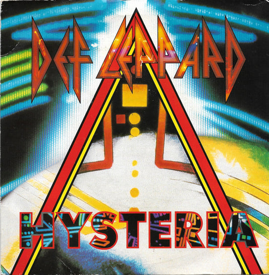 Def Leppard : Hysteria (7", Single, Pap)
