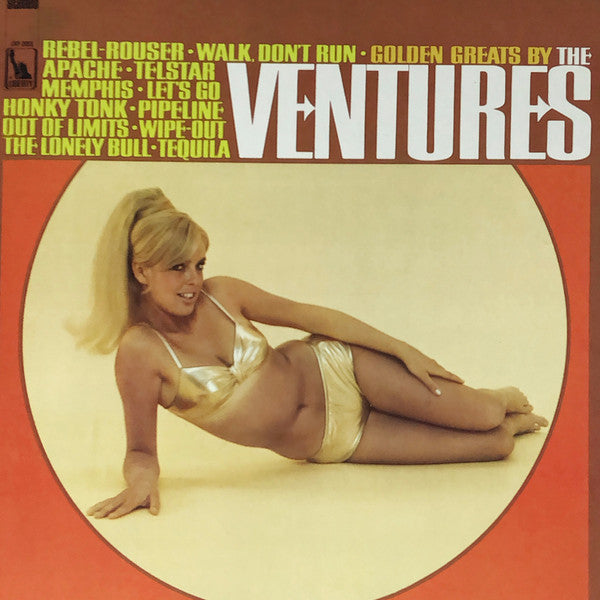 The Ventures : Golden Greats By The Ventures (LP, Comp, Pit)