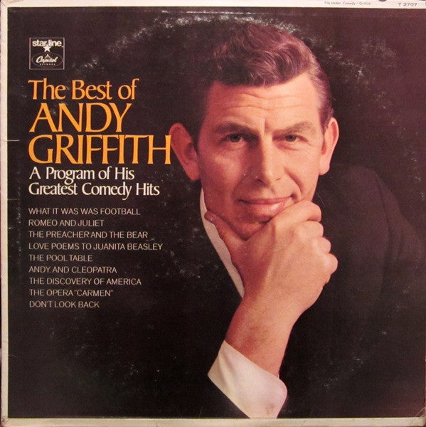 Andy Griffith : The Best Of Andy Griffith:  A Program Of His Greatest Comedy Hits (LP, Comp)