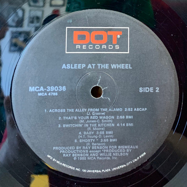 Asleep At The Wheel : Asleep At The Wheel (LP, Album, Glo)