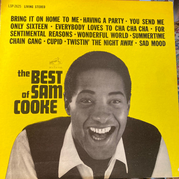 Sam Cooke : The Best Of Sam Cooke (LP, Comp, RE, Ind)
