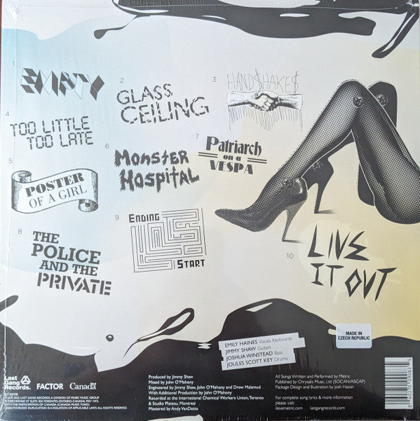 Metric : Live It Out (LP, Album, RE)