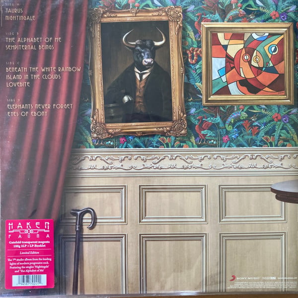 Haken (2) : Fauna (2xLP, Album, Ltd, Mag)