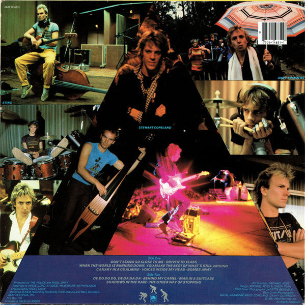 The Police : Zenyatta Mondatta (LP, Album, Pit)