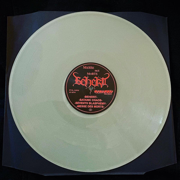 Beherit : Messe Des Morts  (12", S/Sided, EP, RE, Glo)