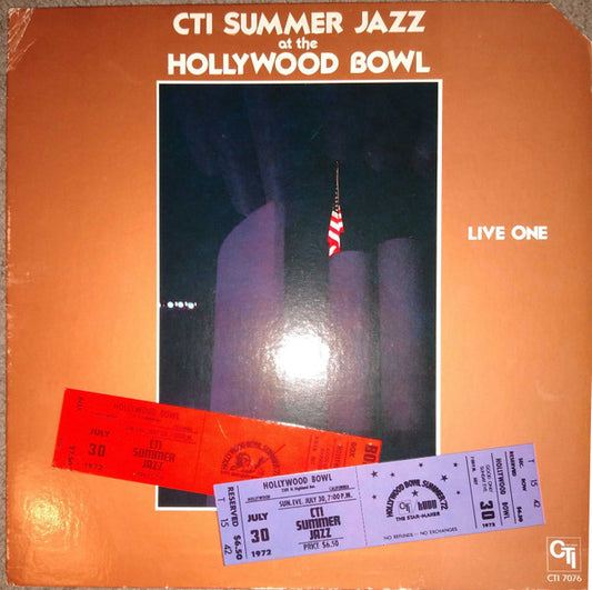 CTI All-Stars : CTI Summer Jazz At The Hollywood Bowl Live One (LP, Album, Pit)