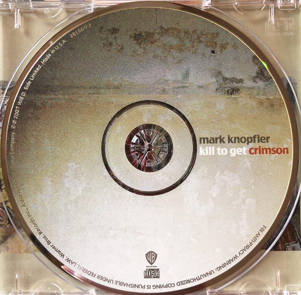 Mark Knopfler : Kill To Get Crimson (CD, Album)