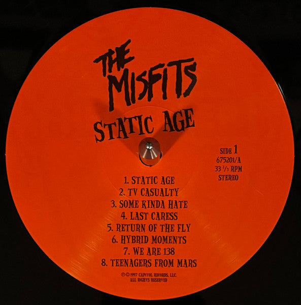 The Misfits* : Static Age (LP, Album, RE)